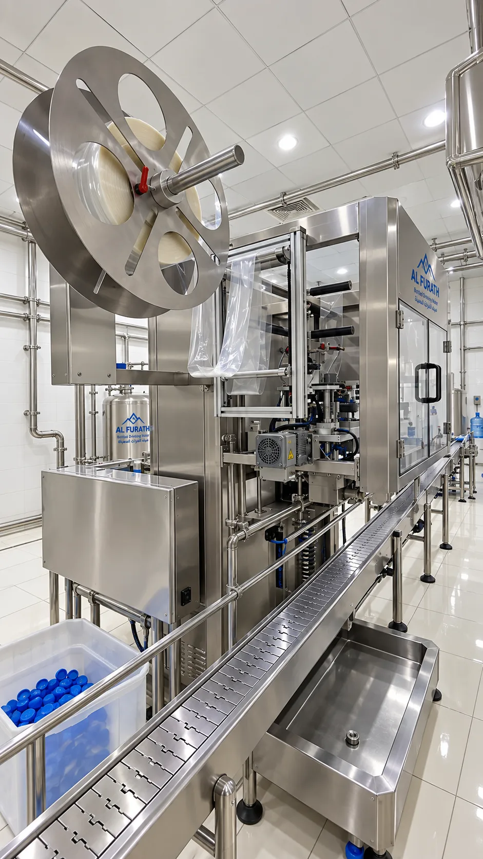 Al Furath automatic sleeving machine