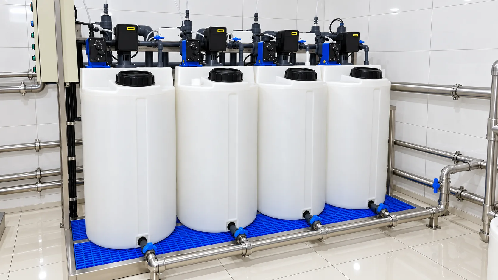 Al Furath mineral dosing line