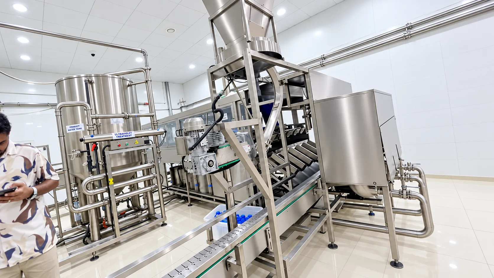 Al Furath water filling line